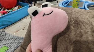 мягкая игрушка буква алфавита лора Р поет задорную песенку, детские буквы лора, играем alphabet lore