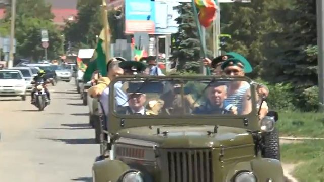 День пограничника г.Туймазы 28мая 2016г.автопробег смотреть онлайн