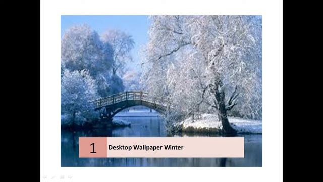 Beautiful Winter Wallpapers For Your Desktop