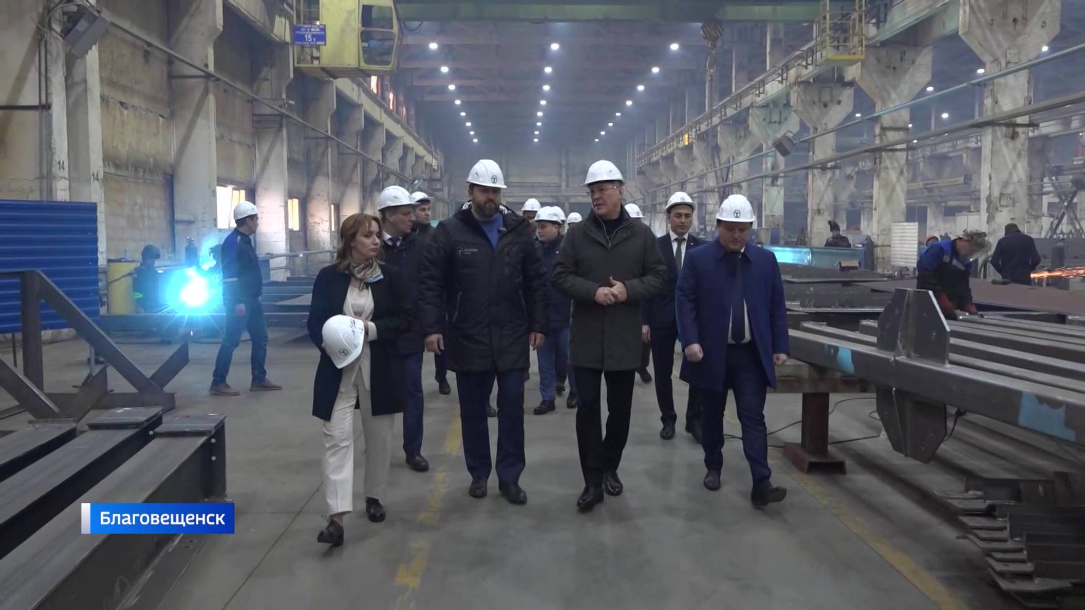 Глава Башкортостана побывал с рабочей поездкой на заводах Благовещенска - сюжет «Вестей»