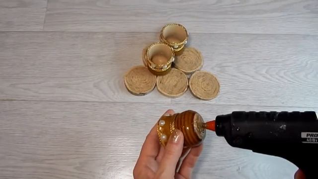 Новогодний подсвечник очень просто!!!