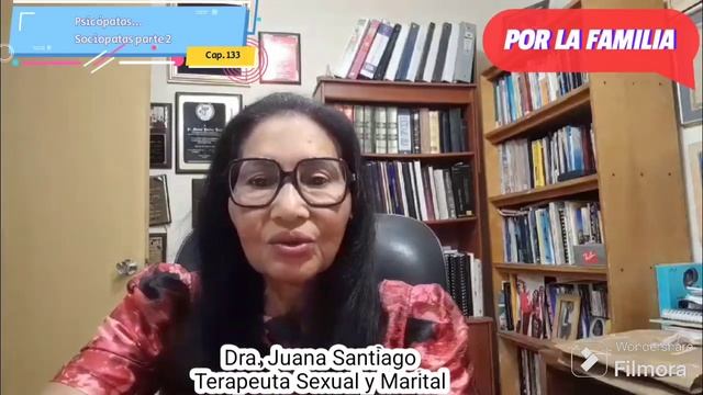 POR LA FAMILIA , CAP. 133 Psicopatas ... Sociopatas 2, #DraJuanaSantiago #saludmental смотреть онлайн