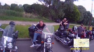 Поездка на БрестБайкФест 2015 под песни Кукрыниксы