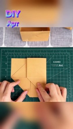 Коробка из бумаги оригами. DIY
Арт