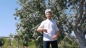 Осваиваем рубку яблока на три части шашкой с НУЛЯ