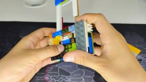 Большой замок из лего