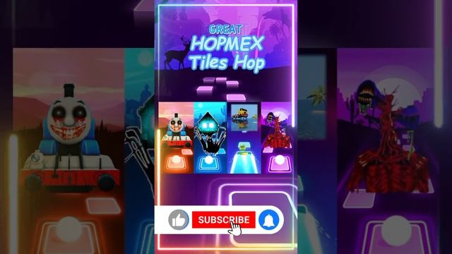 BUS EATER 🆚 EXTRA SLIDE 🆚 HOUSE HEAD 🆚 THOMAS 🆚 ODDBODS | Tiles Hop EDM Rush! смотреть онлайн