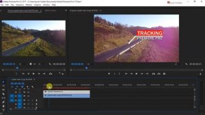 Tracking Text Premiere Pro