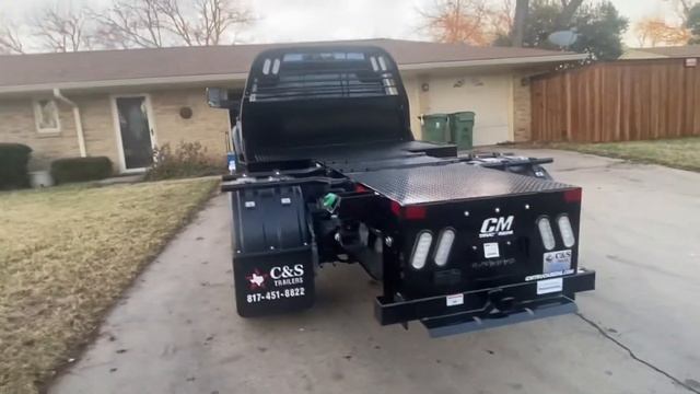 2022 Ram 5500 Tradesmen 84” CTA with CM hotshot truck bed