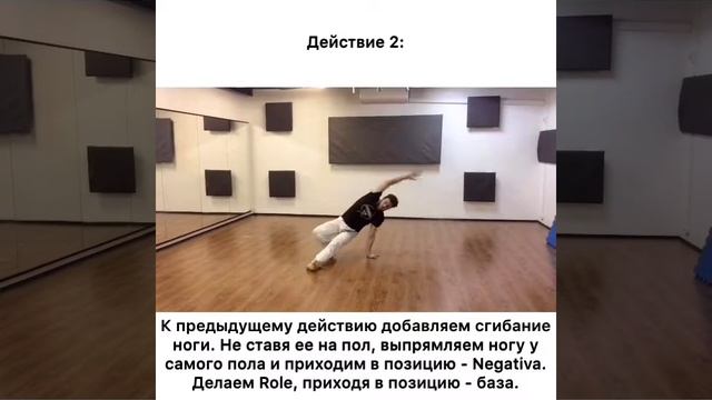 Capoeira technique. Ep.13: Связка - Au+Negativa+Role!