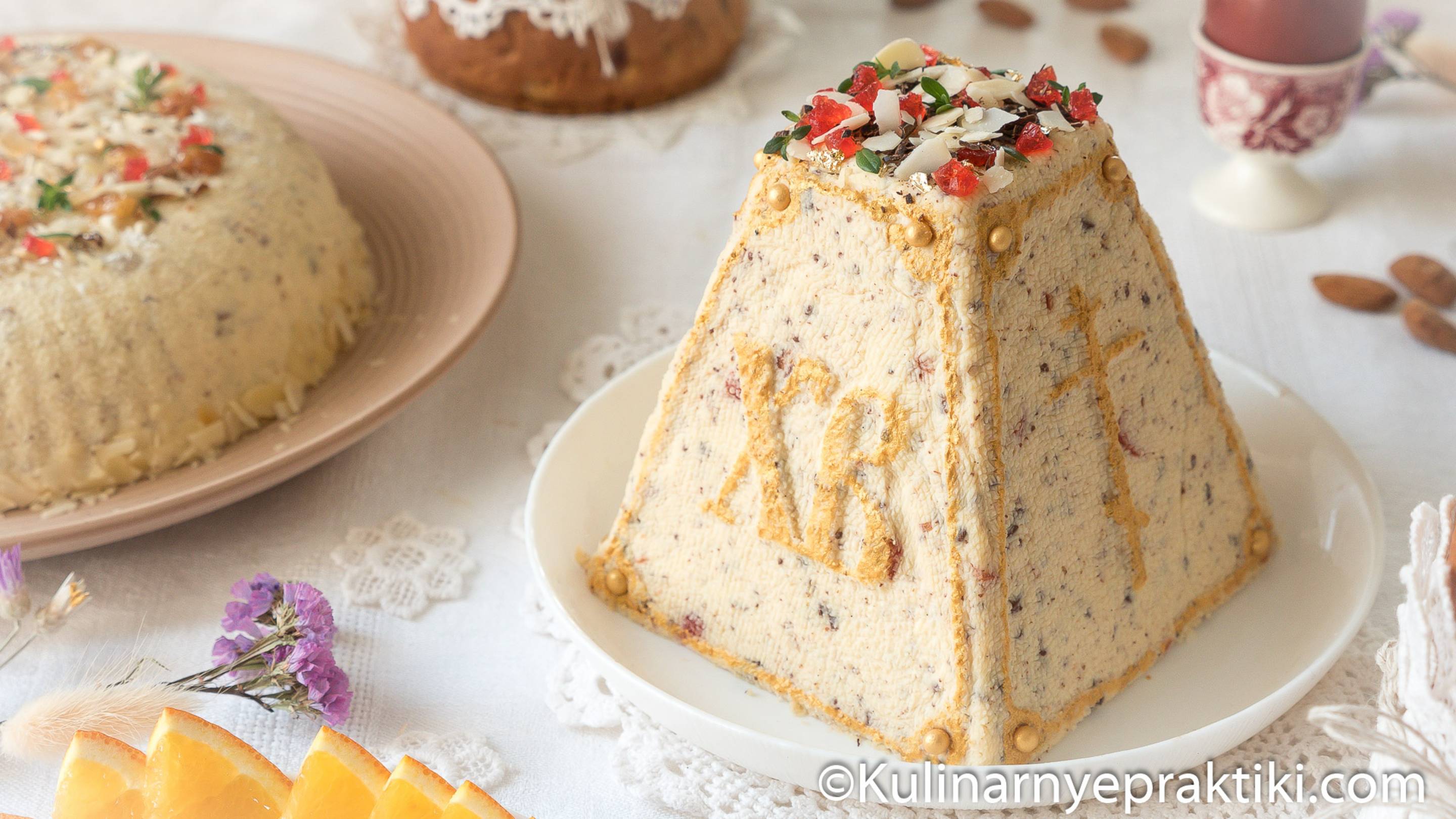 Творожная заварная пасха  2 рецепта: классика и современность