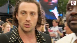 Aaron Taylor-Johnson & Brian Tyree Henry Interview Bullet Train Premiere