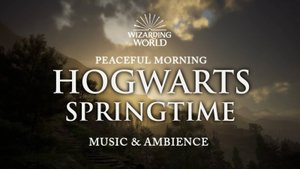 Весеннее утро в Хогвартсе 🌸🌼🌿 - Спокойная музыка Гарри Поттера и атмосфера 🎶🧙