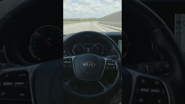 запуск автопилота Kia Mohave. Крым 2023.