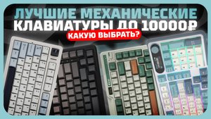 Лучшие механические клавиатуры до 10000 ₽ в 2025 году | Какую механическую клавиатуру купить?