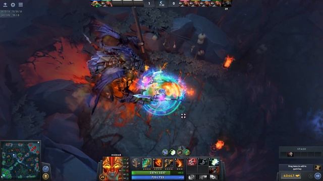 DOTA 2 Huskar Best Mix Set The Spoils of Dezun + Searing Dominator + Reckless Vigor смотреть онлайн