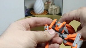 Паук на шарнирах 3д печать