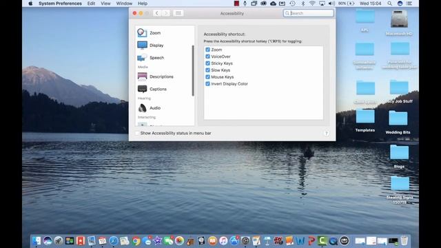 Where to find Accessibility Features on Mac смотреть онлайн