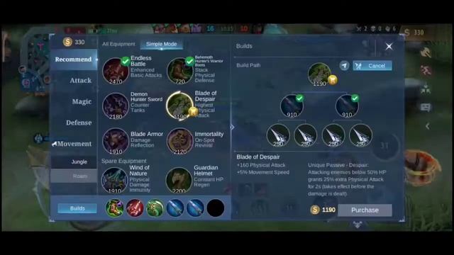 CORE MINSITTHAR VS AFFINITY MEMBER ( EPIC COMEBACK ).....MLBB