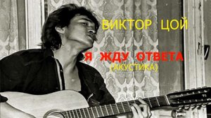 Виктор Цой - Я жду ответа (акустика)