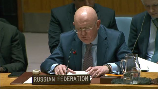 Выступление В.А.Небензи на заседании по положению на Ближнем Востоке, включая Палестинский вопрос смотреть онлайн