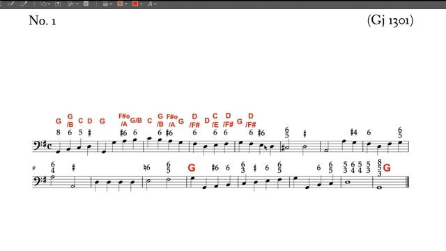 Tutorial - realising your first Partimento for Guitar (18th Century Improvisation)
