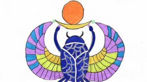 «Пектораль по мотивам ДПИ Древнего Египта» - творческий проект суворовцев 4 учебного курса. 2025