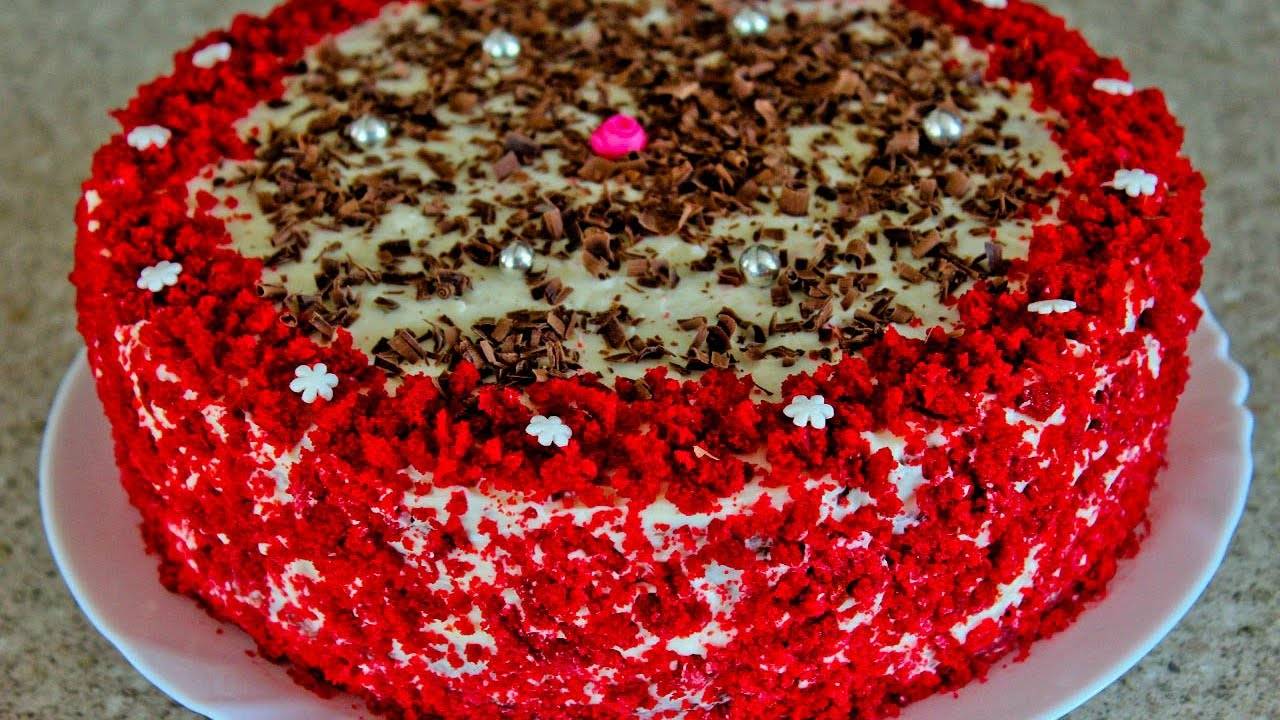 ТОРТ КРАСНЫЙ БАРХАТ и КРЕМ-ЧИЗ! смотреть онлайн