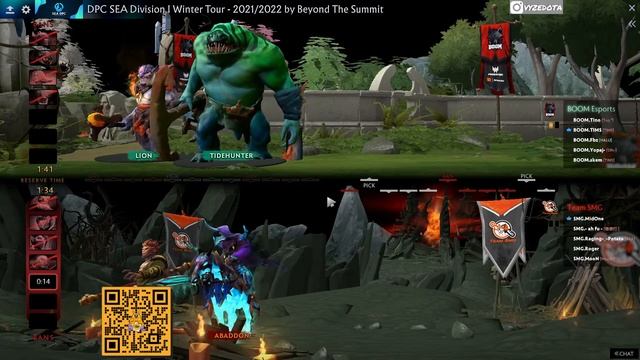 BOOM VS SMG | DPC SEA DIVISION 1