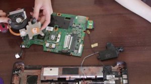 Замена термопасты HP CQ60