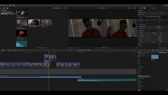 Music Video Effect Tutorial (Final Cut Pro X /No plugins required) смотреть онлайн