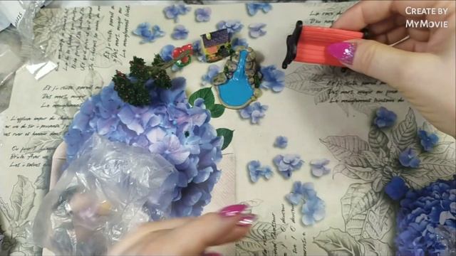 Флорариум. Фигурки с Aliexpress.