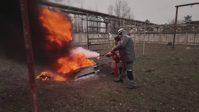 40-летие отметило подразделение ОЭМК, защищающее комбинат от огня