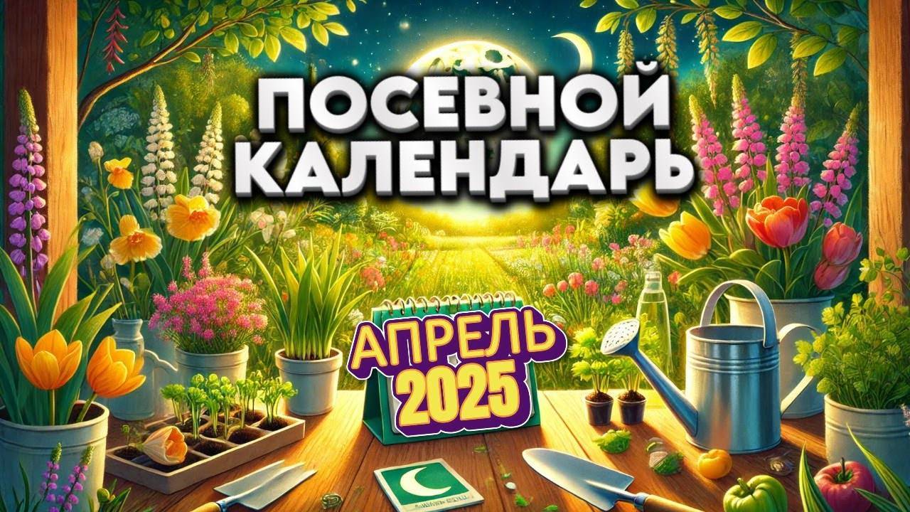 Агрогороскоп Апрель 2025_ Лунный посевной календарь на апрель для сада и огорода