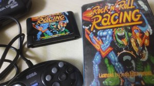 Rock n'Roll Racing на Sega