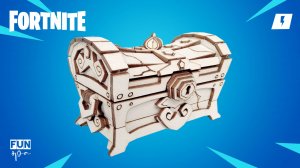 Эпический сундук - Фортнайт - Сборка Модели