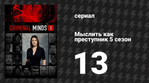 Мыслить как преступник 5 сезон 13 серия «Рискованное дело» (сериал, 2005-2020)