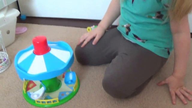 ♥ Открываем карусель Свинка Пеппа Opening Unboxing Peppa Pigs carousel смотреть онлайн