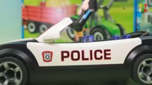 #police #ambulance Полицейская машина Мусоровоз Трактор Вертолет скорой помощи.