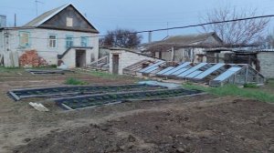 Звуки утра в деревне на берегу Ахтубы.