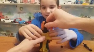 Трансформер Тобот ТРИТАН и ТИТАН из пластилина