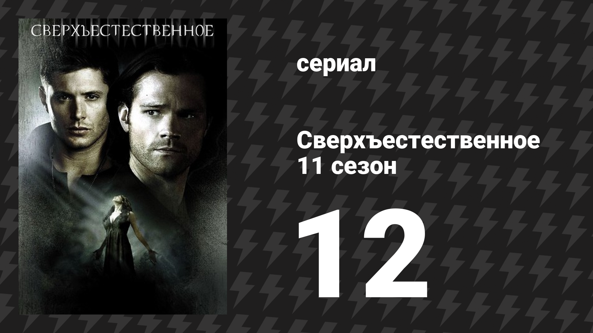 Сверхъестественное 11 сезон 12 серия «Не забывай обо мне» (сериал, 2015)