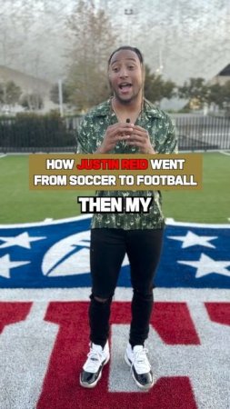 "I wasn't planning on playing football"