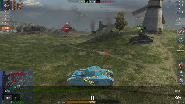 Играем в WOT BLITZ и TANKS BLITZ