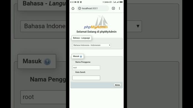 Install Web Server And phpMyadmin On Android