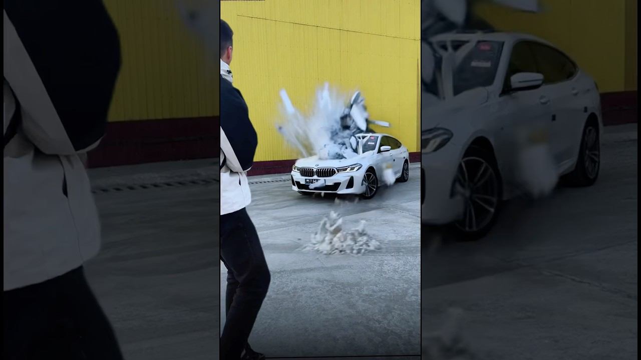 Взрыв BMW! ей конец #бмв #bmw6series