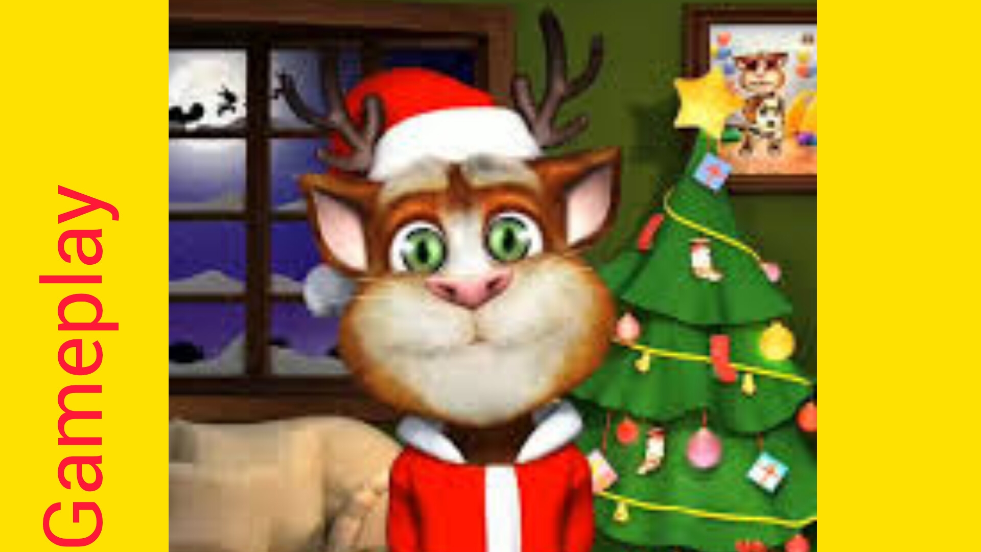 Gameplay of Talking Tom Cat 4