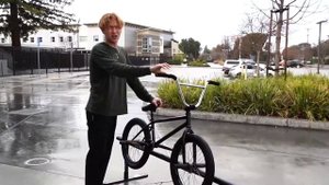 How to Double Peg Hard 180 - BMX