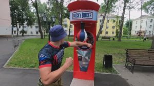 Нокаут "самарскому Конору" с ноги в печень! ММА в Жигулевске 12.06.21