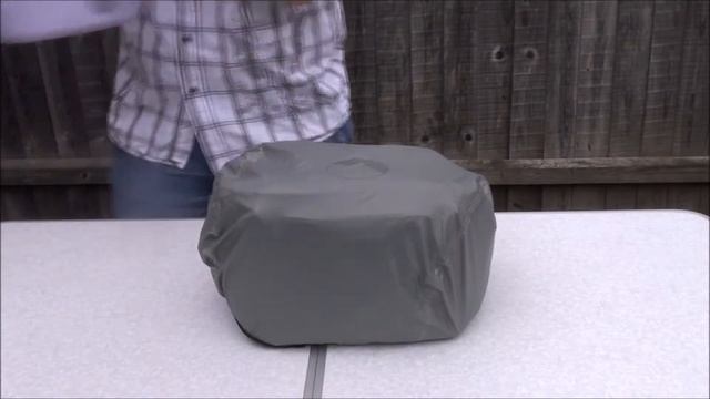 How water proof is the Lowepro Inverse 200AW camera bag?